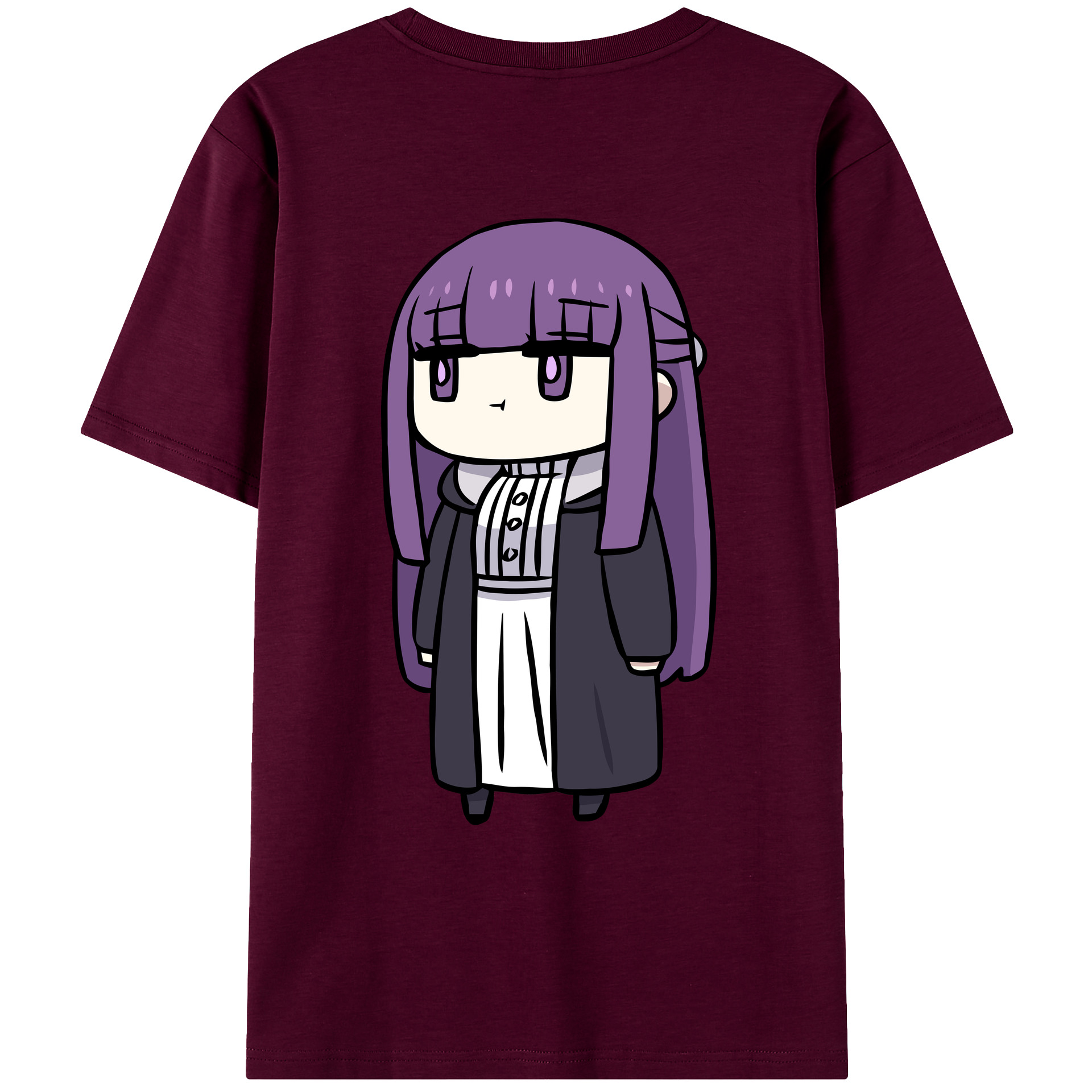 （画像用） 葬送のフリーレン Frieren レディース半袖Tシャツ(バックプリント)